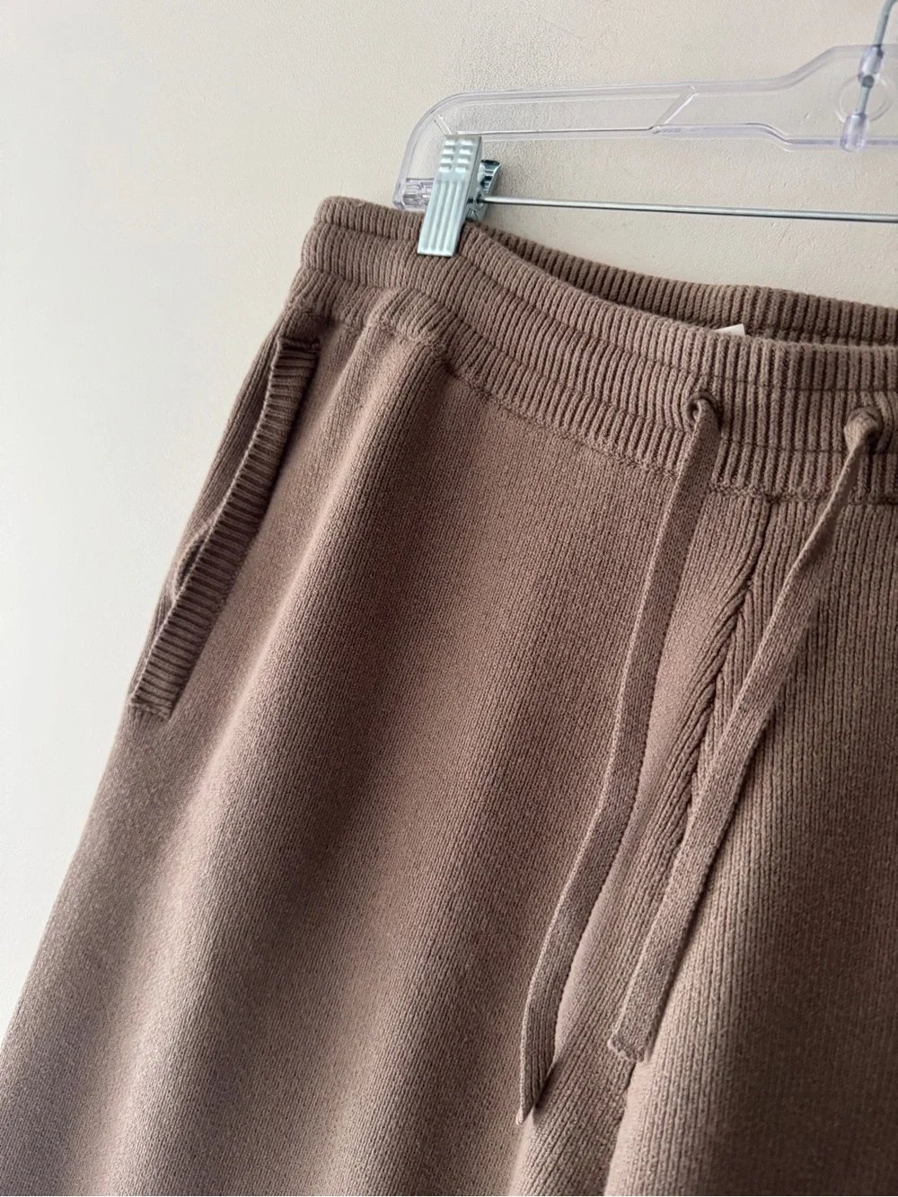 Alo‎ Brown Scholar Straight Leg Sweatpants